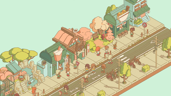 Игра Minami Lane, скриншот