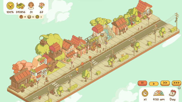 Игра Minami Lane, скриншот