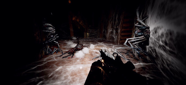 Игра Mine Spiders, скриншот