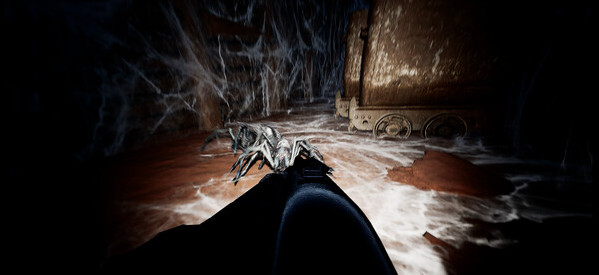 Игра Mine Spiders, скриншот