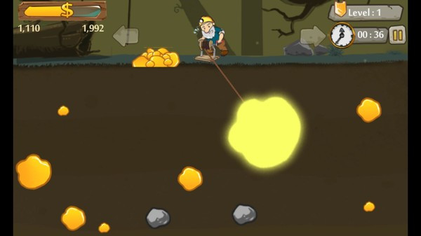 Игра Mine the Gold, скриншот