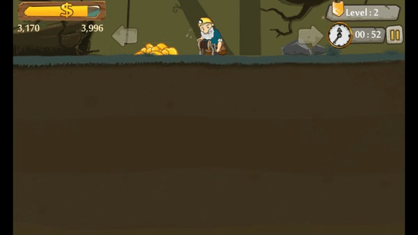 Игра Mine the Gold, скриншот
