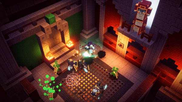 Игра Minecraft Dungeons: приключенческий абонемент «Облачное восхождение», скриншот