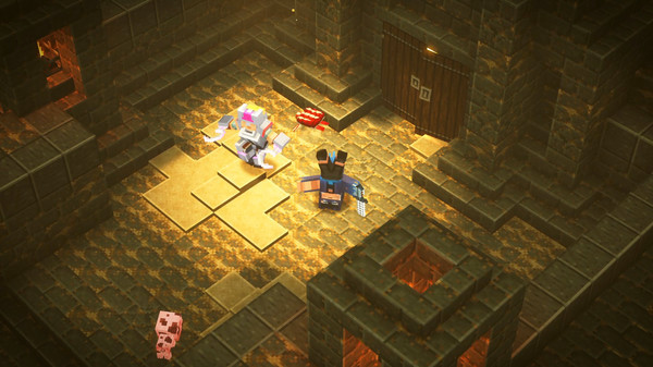 Игра Minecraft Dungeons: приключенческий абонемент «Облачное восхождение», скриншот