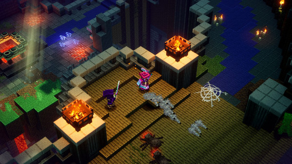 Игра Minecraft Dungeons: Эхо пустоты, скриншот