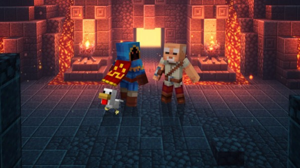 Игра Minecraft Dungeons Hero DLC, скриншот