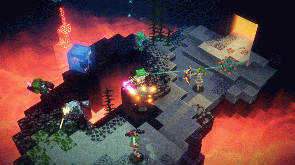 Игра Minecraft Dungeons: Скрытые глубины, скриншот