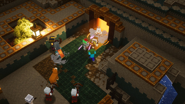 Игра Minecraft Dungeons: Воющие вершины, скриншот