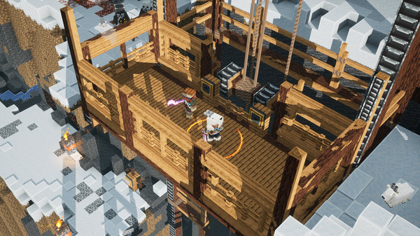 Игра Minecraft Dungeons: Воющие вершины, скриншот