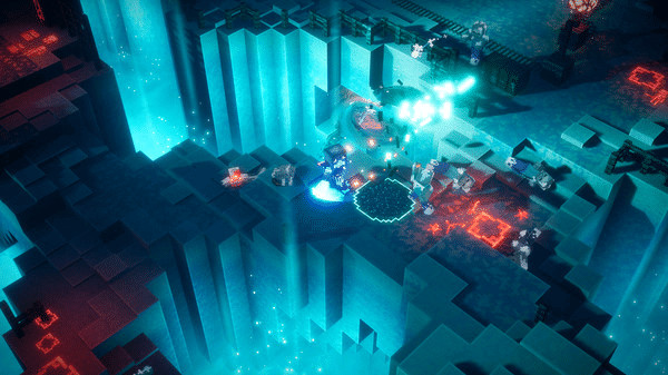 Игра Приключенческий абонемент «Minecraft Dungeons: Светящаяся ночь», скриншот