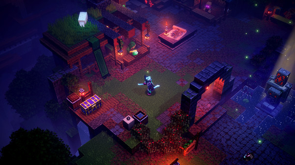 Игра Приключенческий абонемент «Minecraft Dungeons: Светящаяся ночь», скриншот