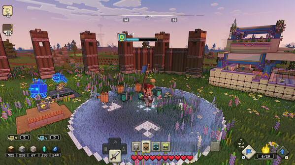 Игра Minecraft Legends, скриншот