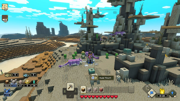 Игра Minecraft Legends, скриншот