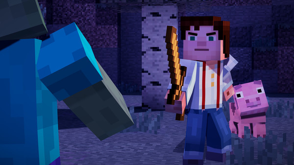 Игра Minecraft: Story Mode - A Telltale Games Series, скриншот