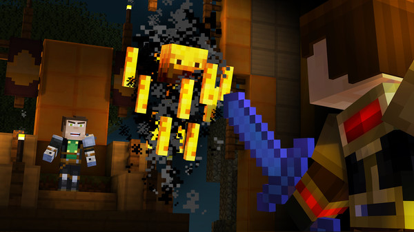 Игра Minecraft: Story Mode - A Telltale Games Series, скриншот