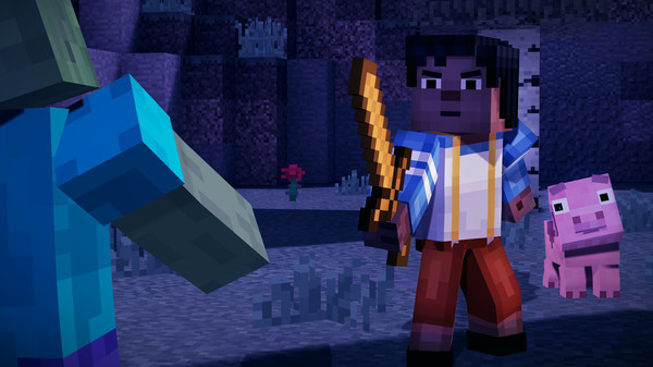 Игра Minecraft: Story Mode - A Telltale Games Series, скриншот