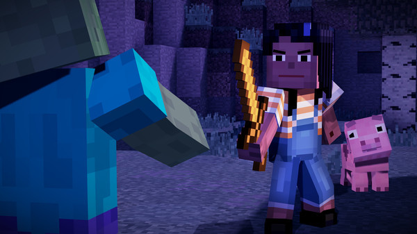 Игра Minecraft: Story Mode - A Telltale Games Series, скриншот