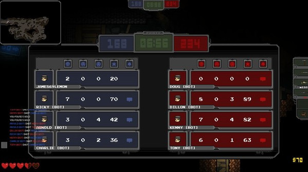 Игра Miner Meltdown, скриншот