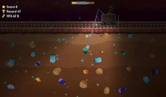 Игра Miner of Minerals, скриншот