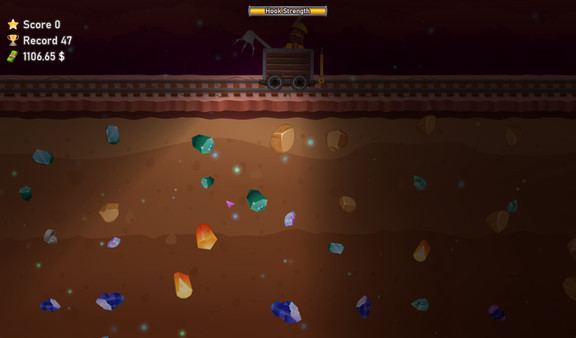 Игра Miner of Minerals, скриншот