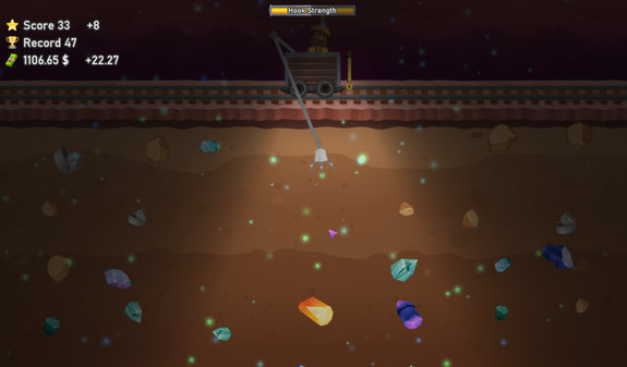 Игра Miner of Minerals, скриншот