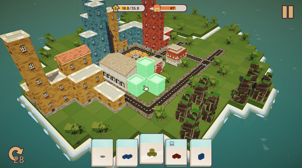 Игра Mini City: Mayhem, скриншот