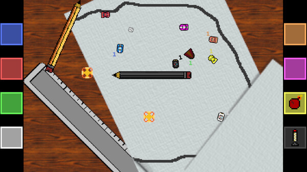 Игра Mini Drifters: World Racing '89, скриншот