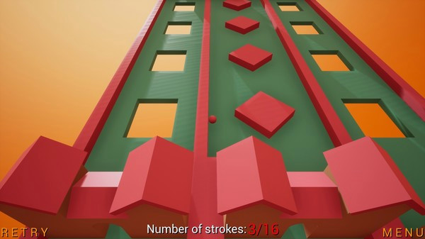 Игра Mini Mini-Golf, скриншот