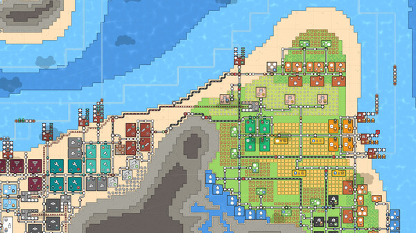 Игра Mini Settlers, скриншот
