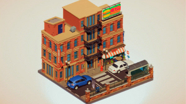 Игра Mini Worlds Dioramas, скриншот