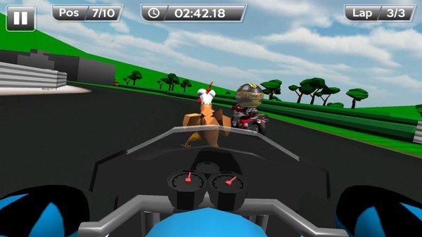 Игра MiniBikers, скриншот
