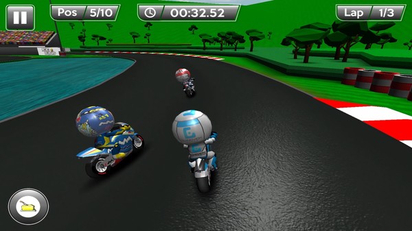 Игра MiniBikers, скриншот