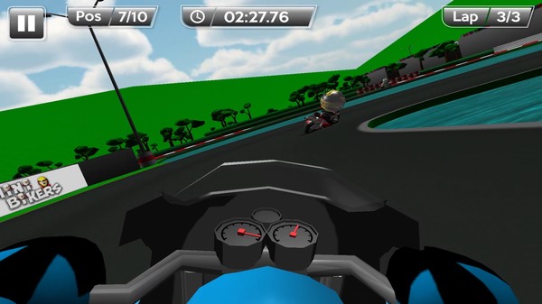 Игра MiniBikers, скриншот