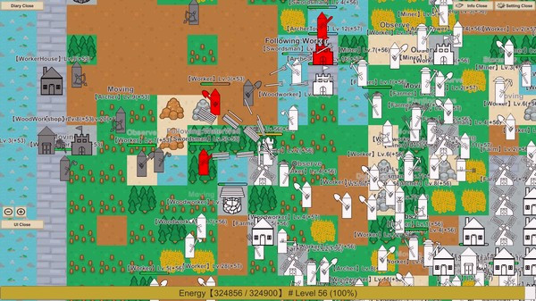Игра MiniMap Kingdom, скриншот