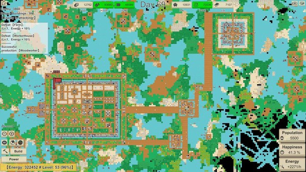 Игра MiniMap Kingdom, скриншот