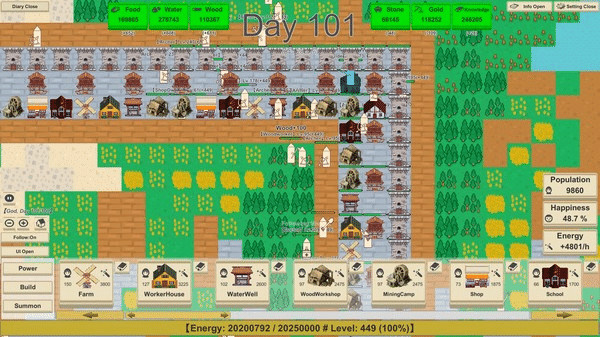 Игра MiniMap Kingdom, скриншот