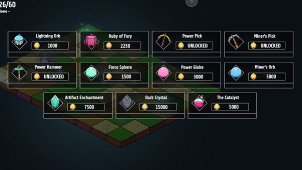 Игра Mining Grounds, скриншот