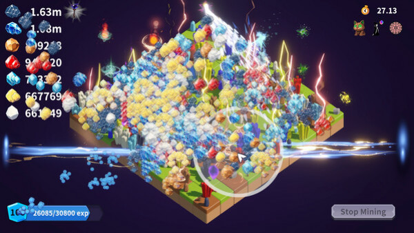 Игра Mining Wizards, скриншот
