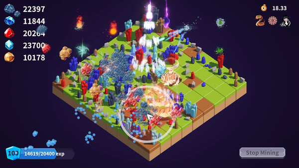 Игра Mining Wizards, скриншот