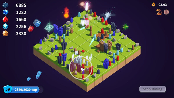 Игра Mining Wizards, скриншот