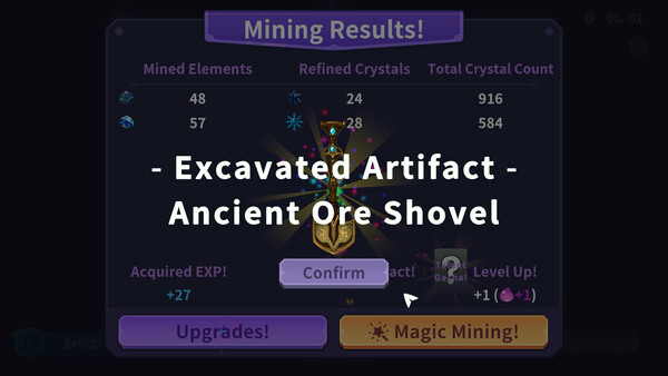 Игра Mining Wizards, скриншот