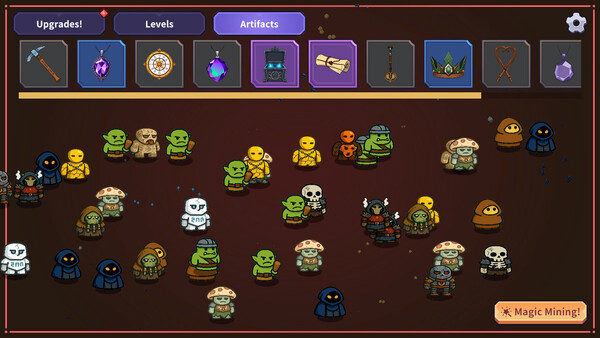 Игра Mining Wizards, скриншот