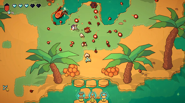Игра Minishoot' Adventures, скриншот