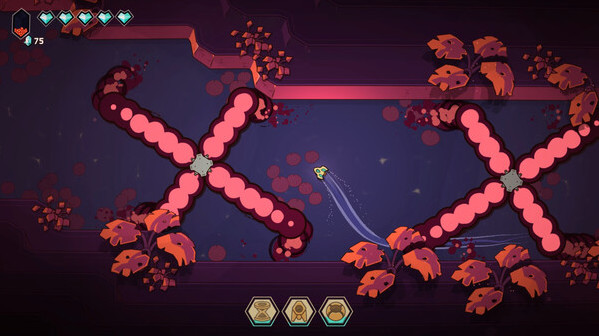 Игра Minishoot' Adventures, скриншот