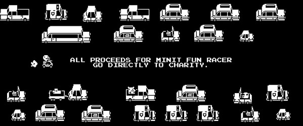 Игра Minit Fun Racer, скриншот