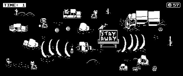 Игра Minit Fun Racer, скриншот