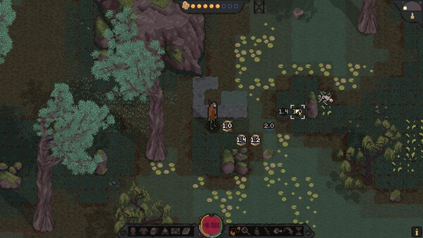 Игра Mirklurk: Every Step Matters, скриншот