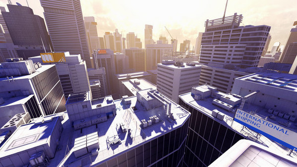 Игра Mirror's Edge, скриншот
