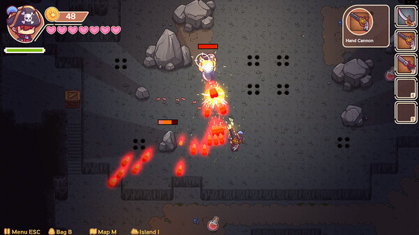 Игра Miss Neko: Pirates, скриншот