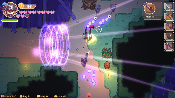 Игра Miss Neko: Pirates, скриншот